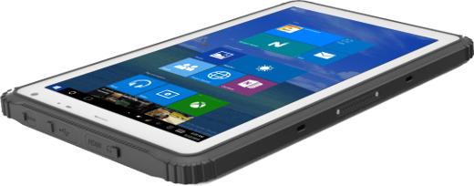 wodoodporny wstrząsoodporny przemysłowy wytrzymały odporny tablet NFC 4G windows 10 wojskowy IP65 MIL-STD 810G Gorilla Glass 3